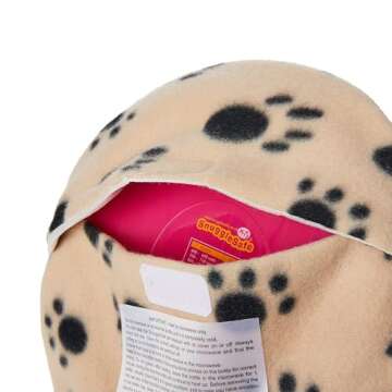 The 'Original' Snugglesafe Microwave Heating Pad Disc Microwavable Heated Pet Bed.