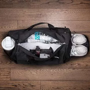 Fitgriff Gym Bag for Men & Women - Multi-Purpose Duffle Bag