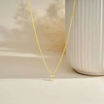 TITUTHIA Initial Necklaces for Women, Cute Gold Letter Ncklace Fashion 14K Gold Plated H Heart Pedant Choker Name Necklace Personalized Customized Monogram Necklace Jewelry for Womens Stuff Gifts