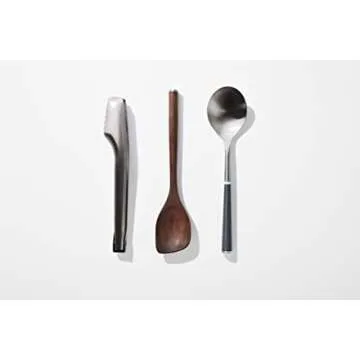 Angled Wooden Spoon - Eco-Friendly & Versatile Kitchen Tool