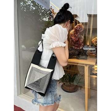 OATSBAS Stylish Wrist Handbag for Women - Chic Portable Tote Gift Bag