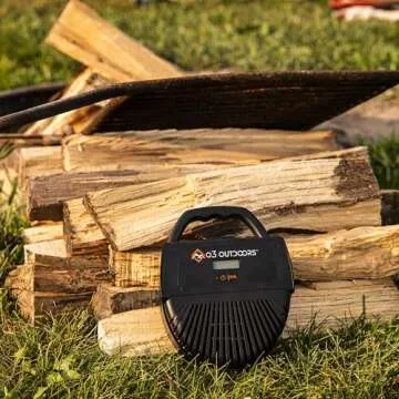 O3 Outdoors Overlander 750 Air Purifier & Odor Eliminator, Rechargeable, Compact Design, Variable Ti...