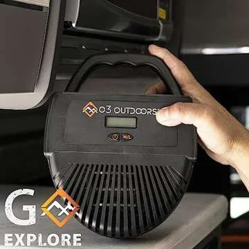 O3 Outdoors Overlander 750 Air Purifier Compact Design