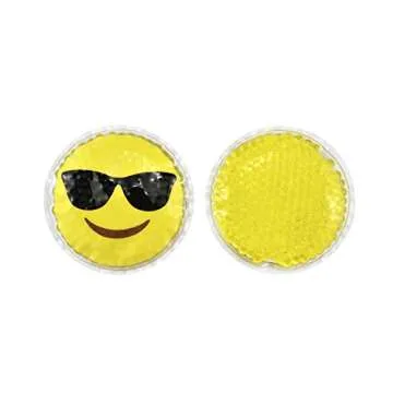 FOMI Kids Emoji Ice Packs for Pain Relief & Fun