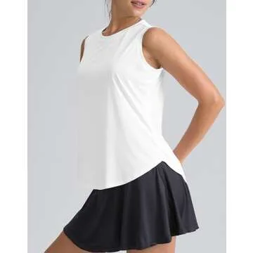 SANTINY Women's Versatile Breathable Workout Tank Tops