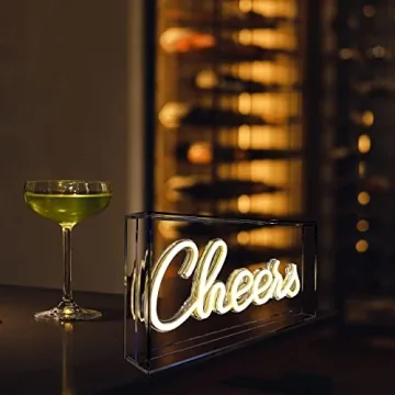 LED USB Cheers Neon Light for Home and Parties