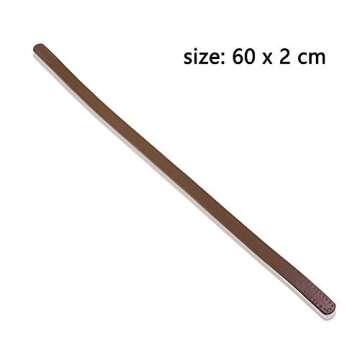 BCP 3/4" Wide PU Leather Purse Handles Bag Handbag Strap,Purse Making Supplies (Brown)