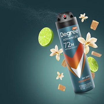 Degree Men Adventure Deodorant Spray 72 Hour Freshness