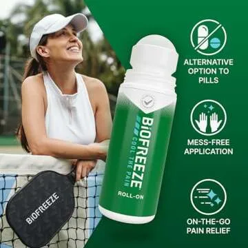 Biofreeze Roll-On Pain Relief for Muscles and Joints