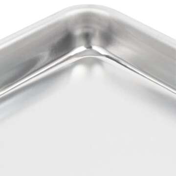 Vollrath Quarter-Size Sheet Pans - Durable Baking Set of 2