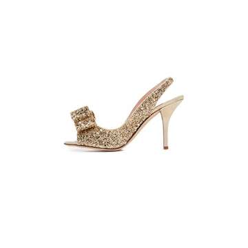 Kate Spade Charm Slingback Pump - Glamorous Glitter Design