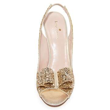 Kate Spade Charm Slingback Pump - Glamorous Glitter Design