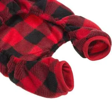 SCENEREAL Dog Pajamas for Small to Large Dogs Soft Pet Sweater Clothes Warm Puppy Onesie Outfits for Doggie Winter Christmas - Dog Jammies Pjs