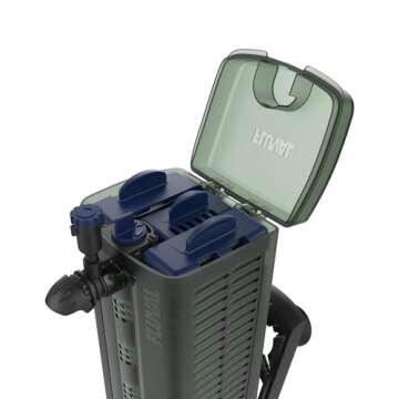 Fluval U3 Underwater Filter – Designed for Freshwater and Saltwater Aquariums, Also Ideal for Terrariums and Turtle Tanks