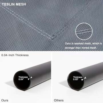 Love's Cabin Cooling Elevated Dog Bed for Medium Dogs