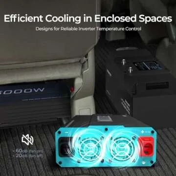 Renogy 3000W Inverter – Reliable Power for RV, Camping