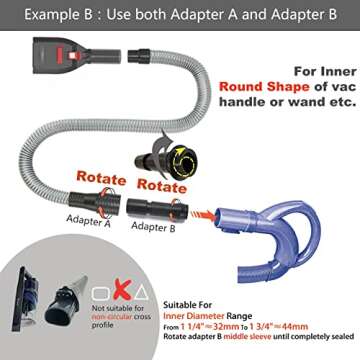 Defurry Pet Vacuum Grooming Brush and Shedding Kit for Dog/Cat Loose Hair, Professional Accessories Remover for Pet's Undercoat Fur