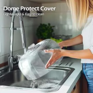 MASTERTOP 6 in 1 Cake Stand - Versatile Acrylic Serving Platter