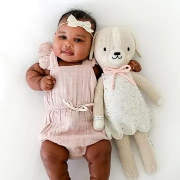 Cuddle + Kind Mia The Dog 13" Hand-Knit Doll