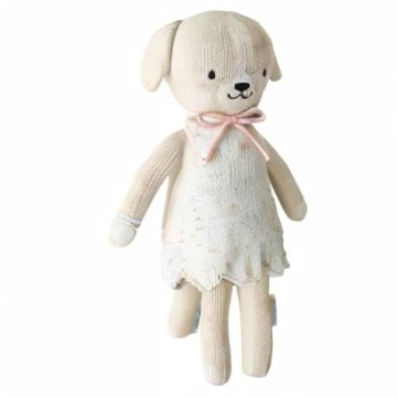 Cuddle + Kind Mia The Dog 13" Hand-Knit Doll