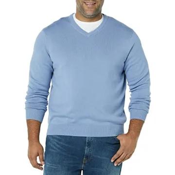 Comfortable Amazon Essentials Men's V-Neck Sweater