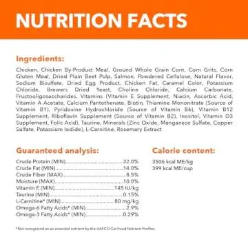 IAMS PROACTIVE HEALTH Adult Hairball Care Dry Cat Food with Chicken and Salmon Cat Kibble, 16 lb. Bag