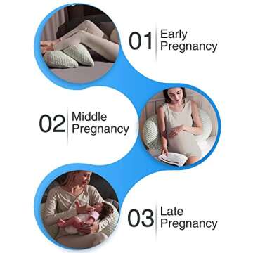 Busarilar Pregnancy Pillow for Ultimate Comfort While Sleeping