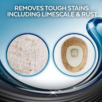 Lysol Lime & Rust Toilet Bowl Cleaner, Powerful Stain Remover