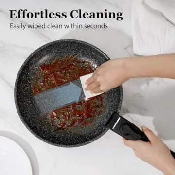 SODAY 15-Piece Nonstick Pots and Pans Set