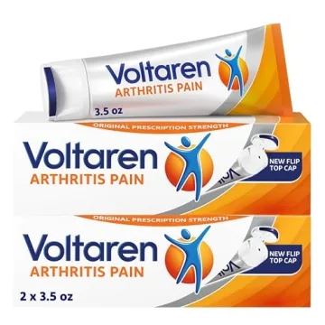 Voltaren Arthritis Pain Gel - Powerful Topical Relief with Easy Open Cap - 100 g x 2