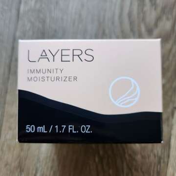 LAYERS Moisturizer | Probiotic Skincare System | Clean Beauty, Vegan, Cruelty-Free | Deeply Hydrating & Reduces Fine Lines | Increases Elasticity & Enhanced Collagen Production | 1.7oz