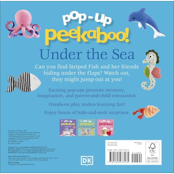 Pop-Up Peekaboo Under The Sea - Fun for Toddlers
