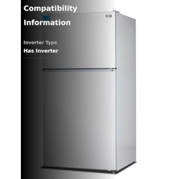 BLACK+DECKER 24 Cu. Ft. Top Mount Refrigerator with Ice Maker, 2-Door Refrigerator with Top Freezer, Freezer with Icemaker and Adjustable Temperature Control, ENERGY STAR, BR2400JIMW, White