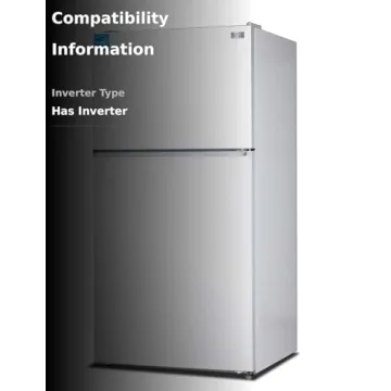 BLACK+DECKER 24 Cu. Ft. Top Mount Refrigerator with Ice Maker, 2-Door Refrigerator with Top Freezer, Freezer with Icemaker and Adjustable Temperature Control, ENERGY STAR, BR2400JIMW, White