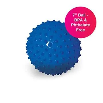 Edushape Sensory Ball - 7" Colorful Grip Ball for Babies