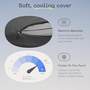 Coop Home Goods AirJustable Travel Neck Pillow for Comfort