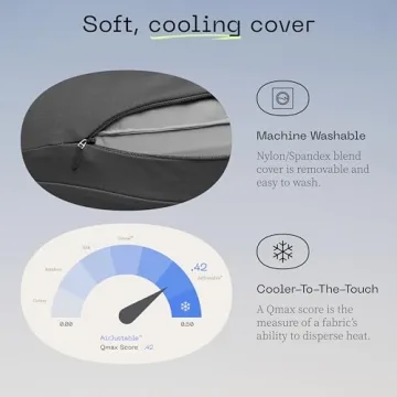 Coop Home Goods AirJustable Travel Neck Pillow for Comfort