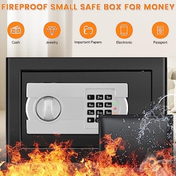 Fireproof Safe with Digital Lock for Home Security