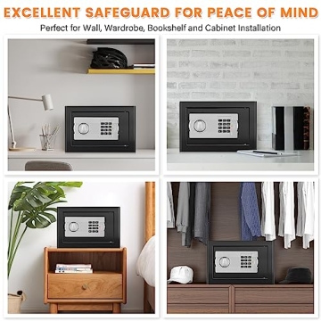 Fireproof Safe with Digital Lock for Home Security