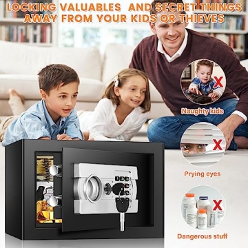 Fireproof Safe with Digital Lock for Home Security