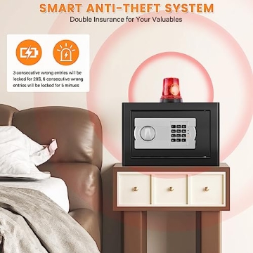 Fireproof Safe with Digital Lock for Home Security