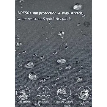 BALEAF Women's Lightweight Hiking Pants with Zip Pockets