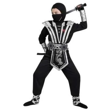 Amazing Ninja Costume for Kids with Accessories