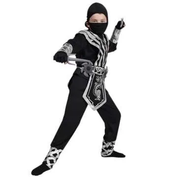 Amazing Ninja Costume for Kids with Accessories