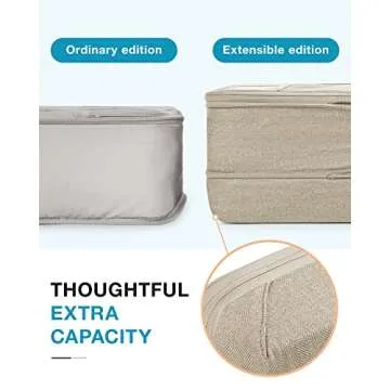 BAGSMART Compression Packing Cubes for Travel, 6 Set Travel Packing Cubes for Carry on Suitcases, Compression Travel Cubes & Suitcase Organizer for Packing with Shoe Bag Khaki