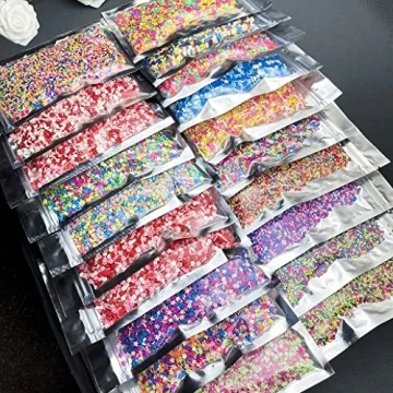 100g Mulutoo Colorful Fake Sprinkles for Crafts