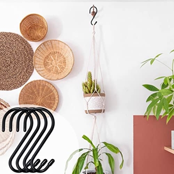 Durable 4.5 Inch Vinyl Coated S Hooks for Organizing