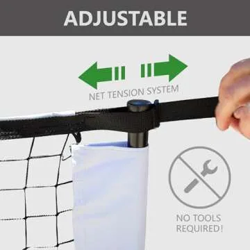 ZENY Portable Pickleball Net Set for Outdoor Fun