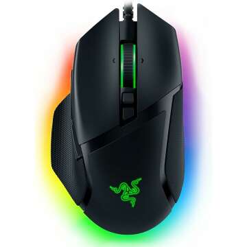 Razer Basilisk V3 Ergonomic Gaming Mouse - 26K DPI, Customizable Chroma RGB