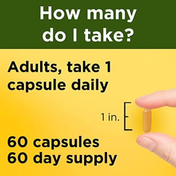 Nature Made Turmeric Curcumin 500 mg Antioxidant Supplement